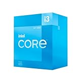 Intel Core i3-12100F, processore desktop, per sistemi desktop cache 12M, fino a 4,30 GHz